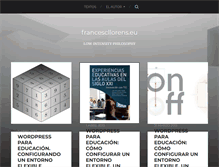 Tablet Screenshot of francescllorens.eu